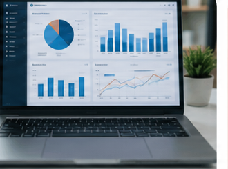 Thiếu dashboard quản trị